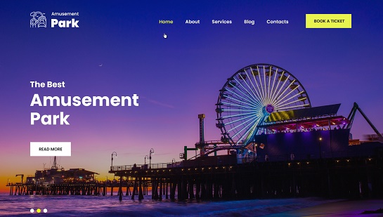 Amusement Park WordPress Theme