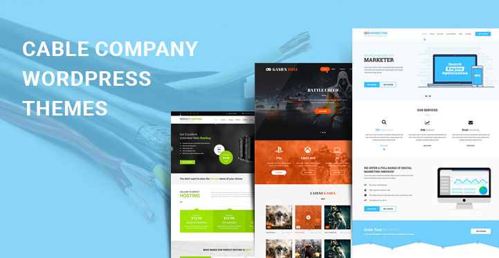 13 Wire Cable Company WordPress Themes for Industrial Use